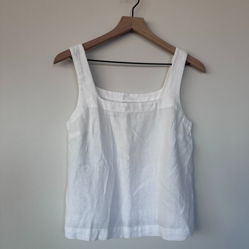 Linen Tank Top NWT size XS